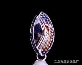 義烏專業飾品定制 銅鍍金珍珠耳墜，時尚耳飾批發廠家直供