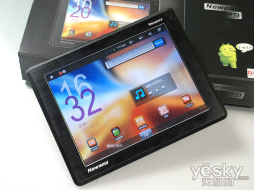 千元級觸控利器 紐曼Newpad P9平板999元全觸控電容屏圖賞